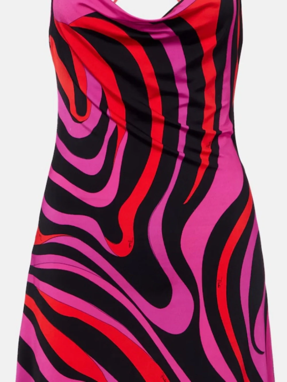 PUCCI Printed Jersey Satin Dress - Picture 5 of 9